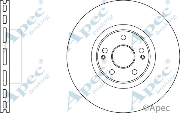 APEC BRAKING Bremžu diski DSK3028